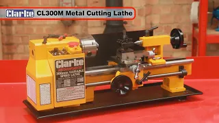 Clarke CL300M Metal Lathe - Powered Saddle and Screwcutting