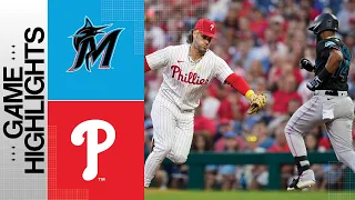 Marlins vs. Phillies Game Highlights (9/9/23) | MLB Highlights