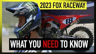 2023 Fox Raceway Motocross | Pre-Race News Break