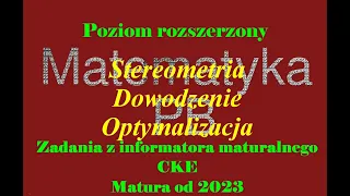 Przygotowanie do matury rozszerzonej z matematyki  Zadanie 18 z informatora