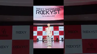 📸 231122 ROCKY 1st MINI ALBUM [ROCKYST] solo debut  SHOWCASE#ROCKY #라키#ROCKYST#LuckyRocky #kpop