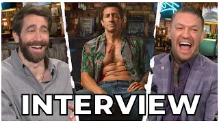 ROAD HOUSE Interview | Jake Gyllenhaal and Conor McGregor On Fighting, UFC and Patrick Swayze Remake