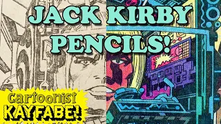 GORGEOUS Jack Kirby Pencils! The Captain Victory Graphite Edition!