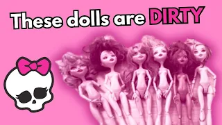 MONSTER HIGH G1 Dolls Restoration