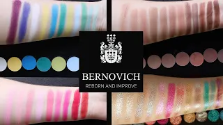 Bernovich Eyeshadow Swatches