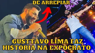 Gusttavo Lima faz show HISTÓRICO na EXPOCRATO e agita MULTIDÃO de fãs