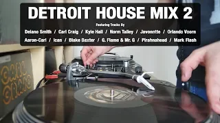 Detroit House Mix 2 | With Tracklist | Vinyl Mix