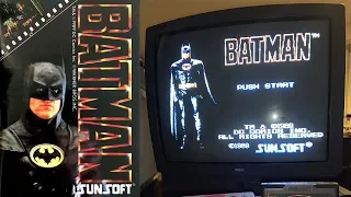 Famicom Batman on a CRT and more Famicom stuff - Mike Matei Live