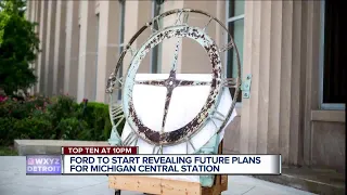 Rebirth of Michigan Central Station motivates scavenger to return decades-old clock