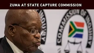 Jacob Zuma at state capture inquiry: I don’t know. Clears throat. This is unfair