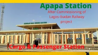 Apapa Train Station(Asiwaju Bola Tinubu Station) Final Look After Commissioning |LagosIbadan Railway