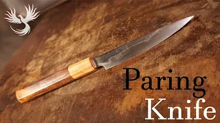 Making a japanese wa paring knife