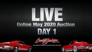 LIVE STREAM - Day 1 Online May 2020 Auction - BARRETT-JACKSON