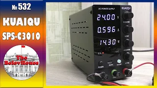 Laboratory power supply KUAIQU SPS-C3010 - source of stabilized voltage and current (English sub)