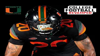 College Football Revamped V.18 | San Jose State @ Miami | Miami Hurricanes Dynasty | 4K |