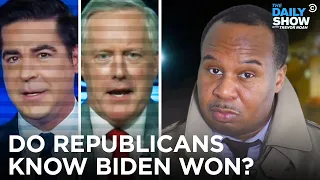 Unsolved Mysteries: Why Can’t Republicans Say “Joe Biden Won The Election”? | The Daily Show