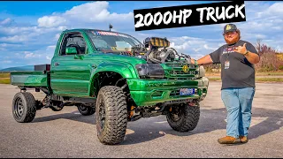 Driving a 2,000HP Toyota Hilux Until it Breaks