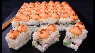 Торт СУШИ или Салат КАЛИФОРНИЯ? 🍣