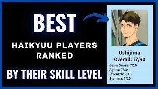 Best Haikyuu Players and their Skill Levels | Haikyuu Players Ranked