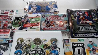 Break 38 - Plates & Patches / Optic / Donruss / Playoff / Contenders / Gold Rush Jersey & Helmet