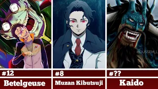 Top 20 Most Terrifying Anime Villains of All Time | One Piece