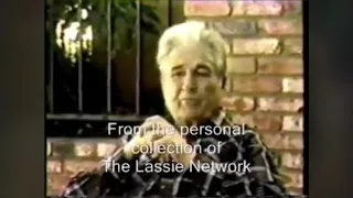 Rudd Weatherwax Lassie Interview from 1984