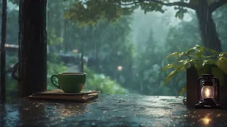 I love the green and quiet moments | Soft Rain for Sleep, Study and Relaxation