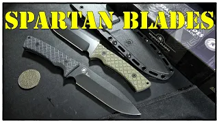 Spartan Blades DAMYSUS – FIXED BLADE KNIFE – PRO GRADE - Micarta