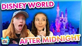 Disney World Gets CREEPY and WEIRD After Midnight -- We Stayed Up All Night!