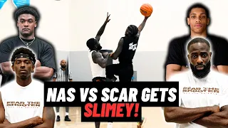 Nas & Scar Get CHIPPY “I Aint The Same Nas NI**A” | Nas & Frank Nitty Vs Uncle Skoob & Scar🤯