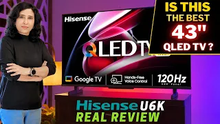 Hisense U6K Unboxing & Review | Is This The Best 43" QLED TV 2023?