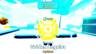 OMG 😱 GOT THE FIRST GOLDEN ANGELUS (HATCHED ON CAMERA) | Pet Simulator X