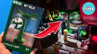 NEW Brio Railway LIGHT Track!! Track in the Dark Challenge!