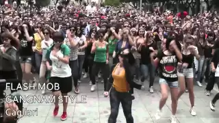 DANCE FLASH MOB GANGNAM STYLE Cagliari 20/10/12