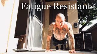 Fatigue Resistant “Monsta Sets” Burpee Routine (300 burpees, 675 pushups) 75 on each.