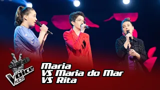 Maria Lunet VS Maria do Mar Machado VS Rita Serrano | The Battles | The Voice Kids