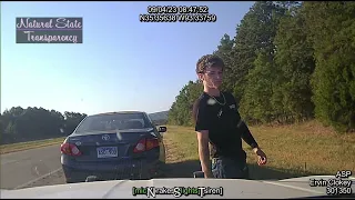 Traffic Stop I-40 Knoxville Johnson County Arkansas State Police Troop J, Traffic Series Ep. 686