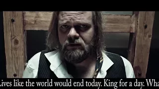 King for a day - Battle Beast w/Lyrics on screen