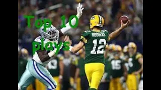 Aaron Rodgers Top 10 Career Plays