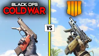 Call of Duty COLD WAR (2020) vs BLACK OPS 4 — Weapons Comparison