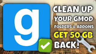 Clean Your Garry's Mod Folder NEW METHOD - How to Remove Unused Addons & Server Downloads in 2024