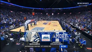 2024 Missouri Valley Conference Championship on CBS intro | 2 Drake vs 1 Indiana State | 3/10/24