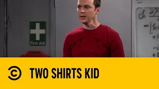 Two Shirts Kid | The Big Bang Theory | Comedy Central Africa