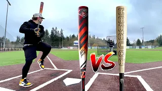 2023 BONESABER HYBRID vs. 2023 SELECT PWR | BBCOR Baseball Bat Showdown