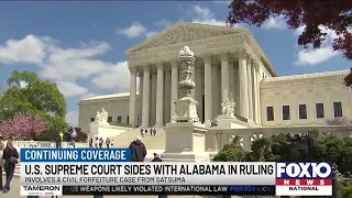 US Supreme Court sides with Alabama in Satsuma forfeiture case