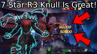 7 Star Rank 3 Knull  Damage Showcase In Longer Fights And In Battlegrounds! MCOC