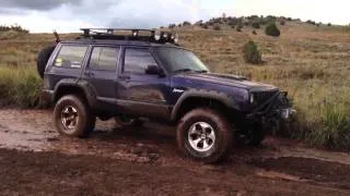 One dirty jeep