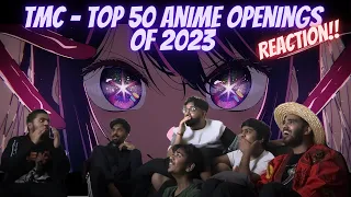 Top 50 Anime Openings Of 2023 Reaction - TMC Impact