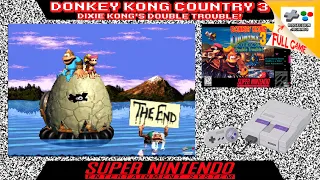 Donkey Kong Country 3: Dixie Kong's Double Trouble! - Super Nintendo [105%] [LONGPLAY]