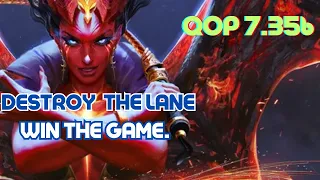 This is how you destroy your LANE with QOP and win the game fast.